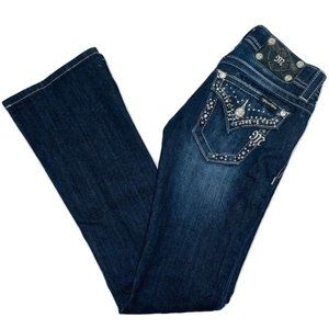 Miss Me Boot Cut Jeans size 23 (00) Low Rise